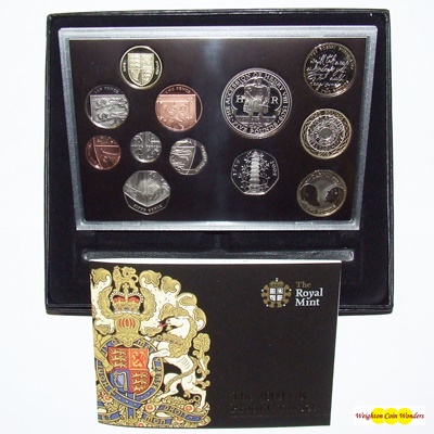 2009 Royal Mint Standard Proof Set - Click Image to Close